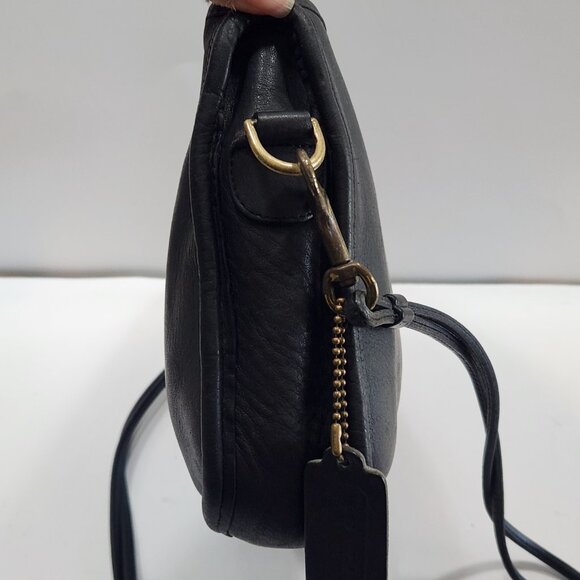 Well Loved 1970s Vintage Coach Zipper Clutch Ruff Out Bag #9458 Made in NY - Picture 3 of 12